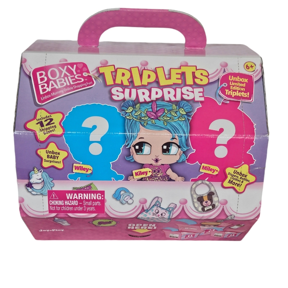 New In Box Boxy Babies Triplets Surprise